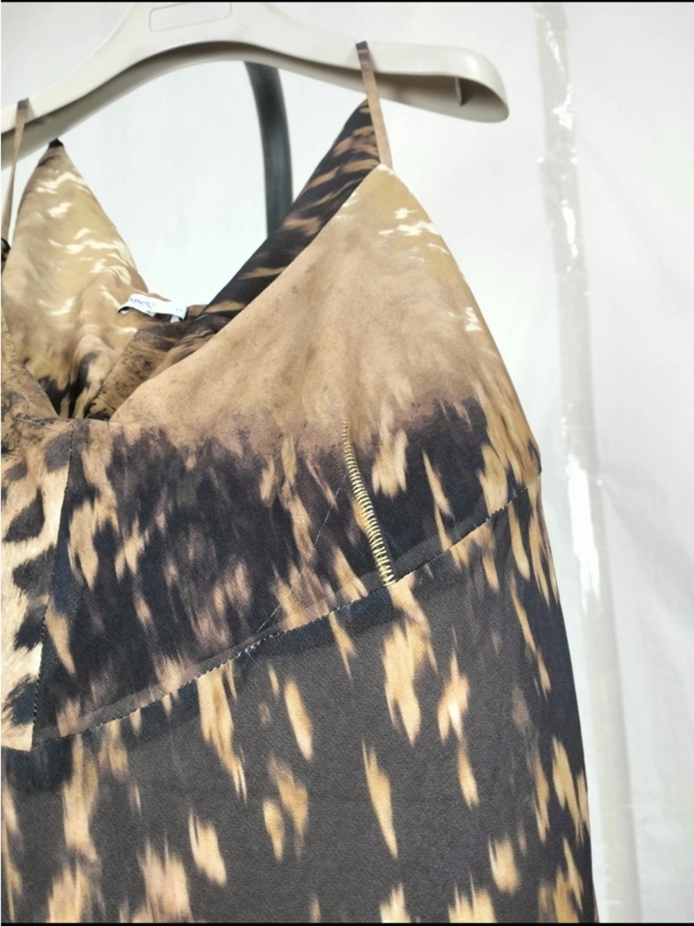 SACHA
Leopard Print Georgette Panelled Maxi Dress - House of CB - Picture 9 of 11